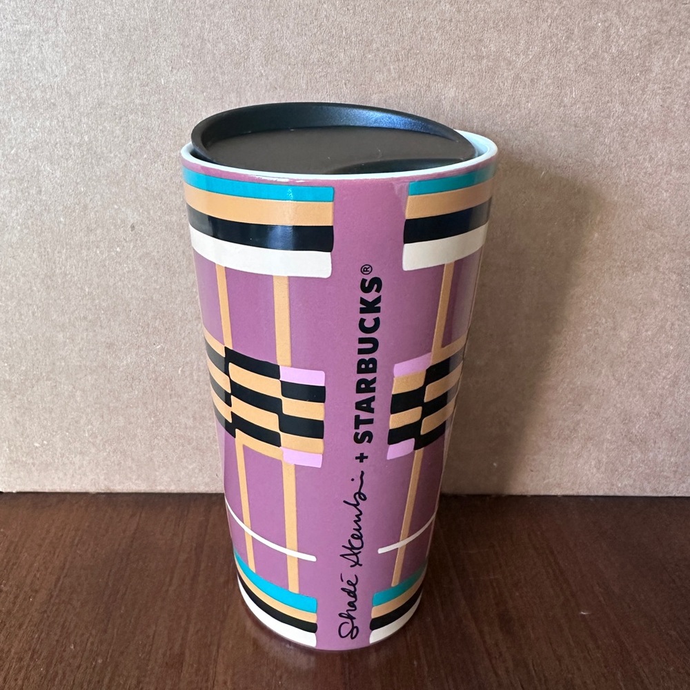 Starbucks Shadé Akanbi Kente Stripe Tumbler